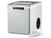 Costway Ice Maker Machine Countertop 26Lbs/24H Portable W/Scoop & Basket Silver