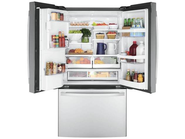 GE GYE22GYNFS 22.1 Cu. Ft. Stainless French Door Refrigerator