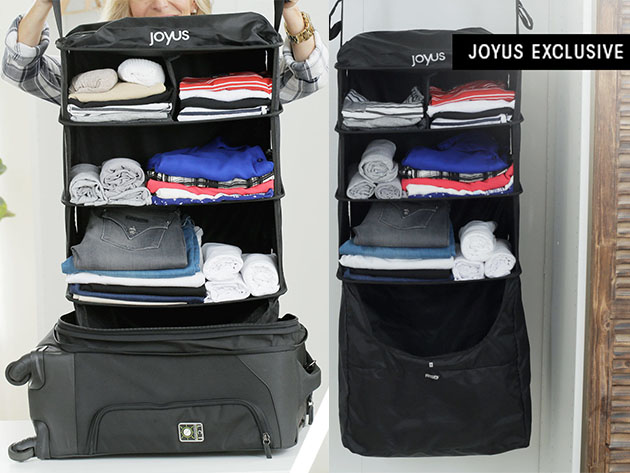 Joyus Exclusive Luggage Shelf, Suitcase With Shelves