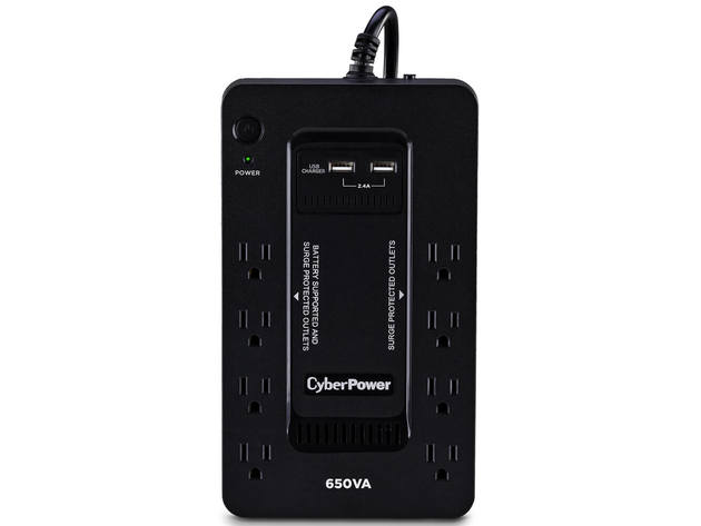 CyberPower SX650U UPS PC Battery Backup