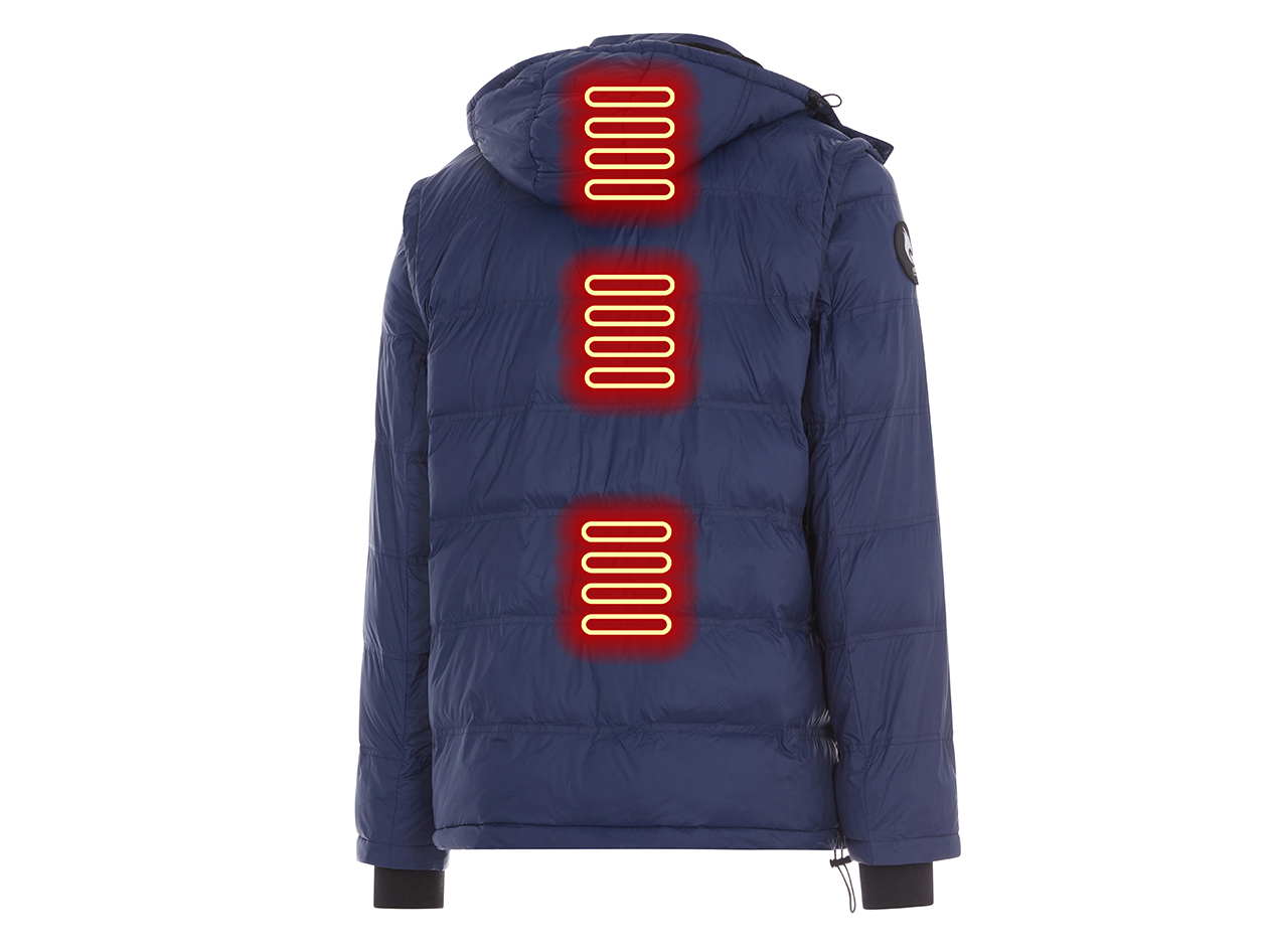 Women's Helios Hybrid Heated Coat (Navy/Small)