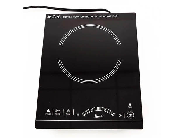 Avanti IH1800L1B Black Portable Induction Cooktop