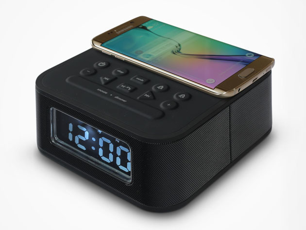 alarm clock phone charger