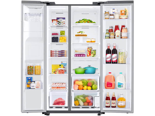 Samsung RS27T5200SR 27.4 Cu. Ft. Stainless Side-by-Side Refrigerator