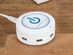 ChargeHub X5: 5-Port USB Charger (White)