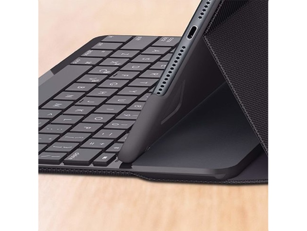 Logitech 920-009017 Slim Folio with Integrated Bluetooth Keyboard for iPad Black (No Box)