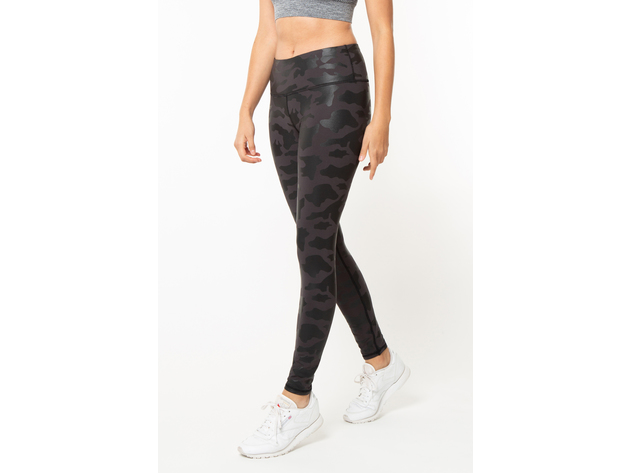Waist Legging Luxe Shiny Camo 