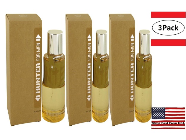 3 Pack Armaf Hunter by Armaf Eau De Toilette Spray 3.4 oz for Men