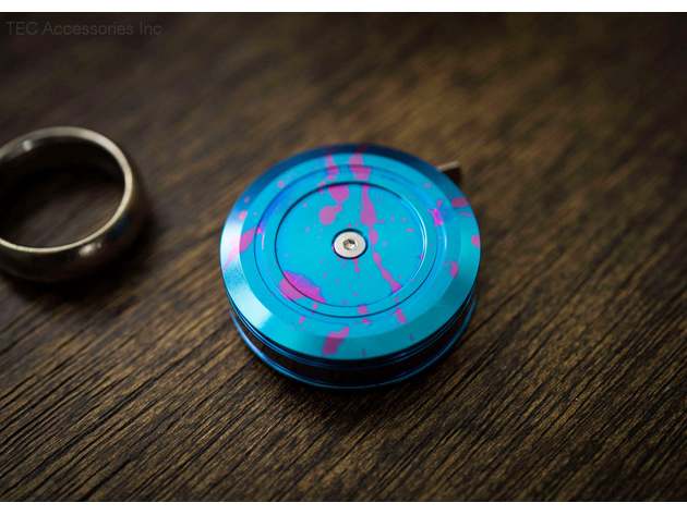 Ti-Tape Titanium Tape Measure Splash Anodize