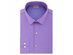 Kenneth Cole Reaction Men's Slim-Fit All Day Flex Performance Stretch Solid Dress Shirt Purple Size 36-37