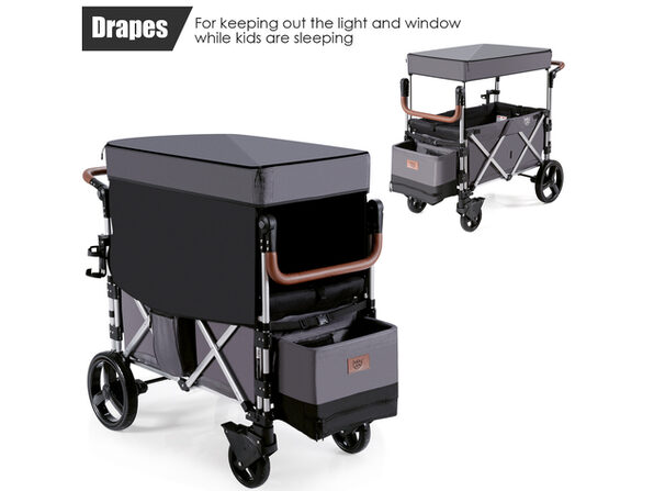 push pull wagon with canopy