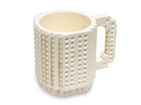 Build-On Brick Mug - White - Product Image