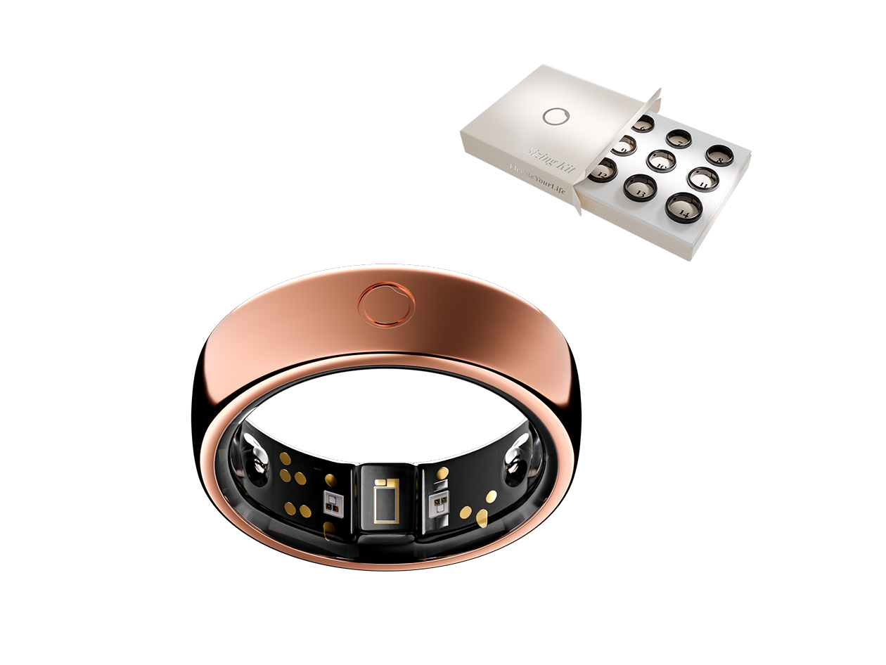 Circular Ring 2 - Medical-Grade Smart Ring (Rose Gold/Size 7)