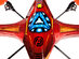 Marvel Licensed Iron-Man RC Super Drone