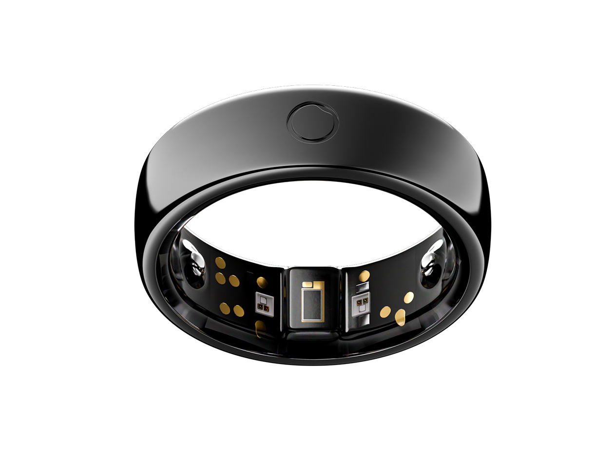Circular Ring 2 - Medical-Grade Smart Ring (Obsidian Black/Size 6)