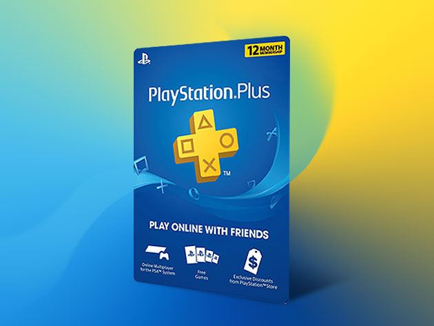 PlayStation Plus: 1-Yr Subscription