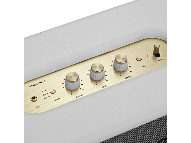 Marshall WOBURNBTIIWH Woburn II Bluetooth Speaker - White