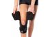 BioSkin Premium Bracing Lightweight Breathable Hinged Knee Skin Front Closure, Medium: 14 Inches - 16 Inches, Black