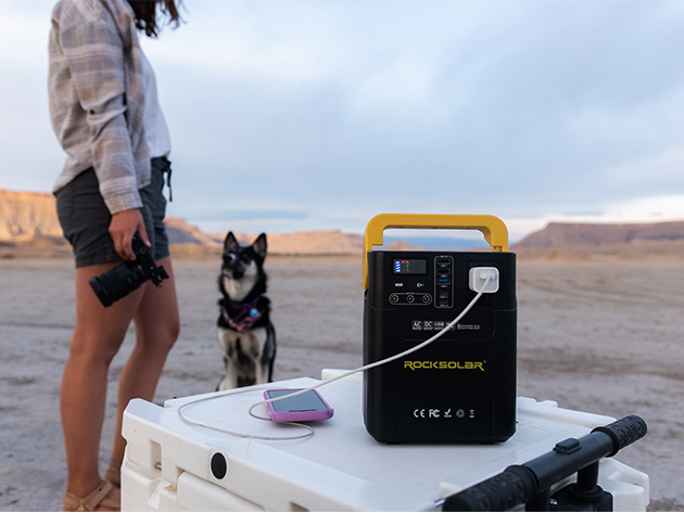 ROCKSOLAR Adventurer RS328 100W Portable Power Station