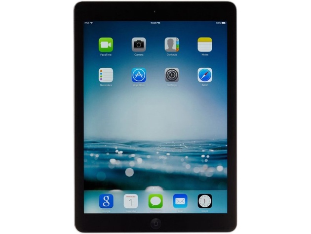 Apple iPad Air 1st Gen MD786LL/A, 1 GHz Dual Core, 1GB DDR2 RAM, 32GB SSD, iOS, 9" Screen (Refurbished Grade B)