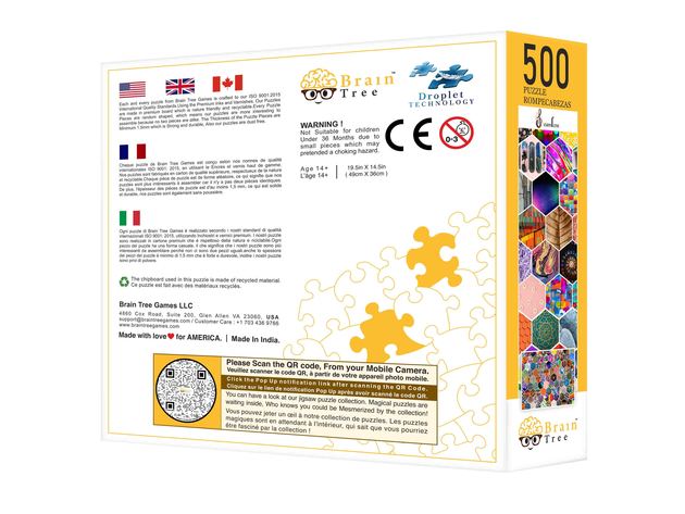 Seamless 500 Pieces Jigsaw Puzzles