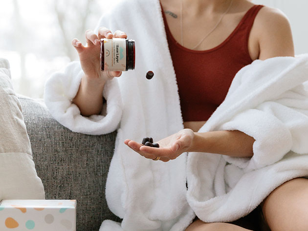 SunDaily Gummy Skincare Supplement: The Base Layer + Back Up Bundle