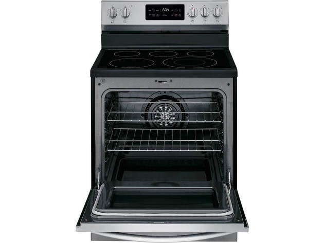 Frigidaire Gallery GCRE3038AF 5.4 Cu.Ft. Stainless Electric Range with Steam Clean