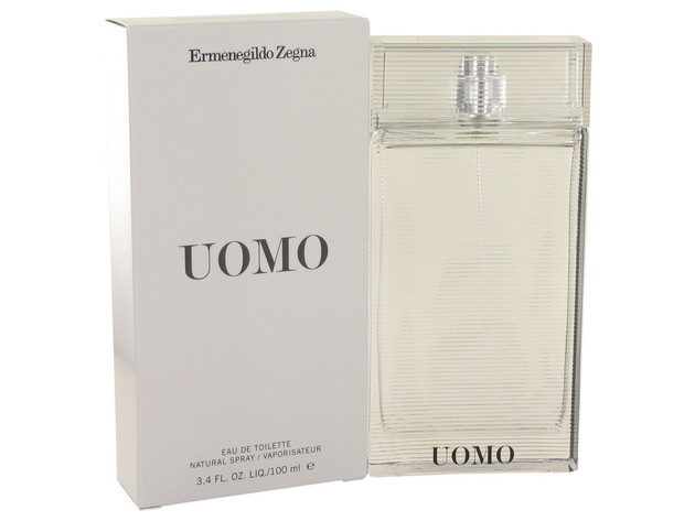 Zegna Uomo by Ermenegildo Zegna Eau De Toilette Spray 3.4 oz for Men (Package of 2)