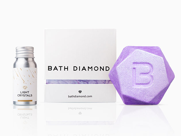 Bath Diamond Bioluminescent Bath Bomb