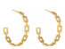 Large Gold Hoop Earrings