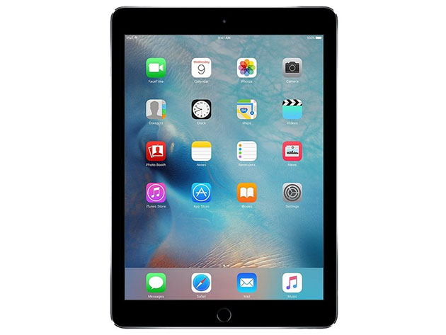 Apple iPad Air (2013) 128GB WiFi & 4G AT&T Space Gray (Refurbished) & Accessories Bundle