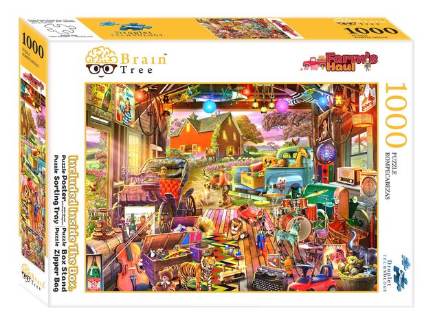 Farm's Haul Jigsaw Puzzles 1000 Piece