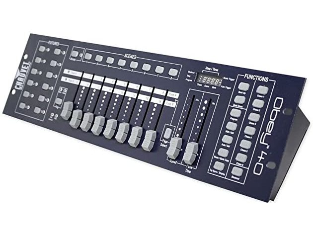CHAUVET DJ OBEY40 Universal 192 DMX Channels Light/Fog Machine Controller