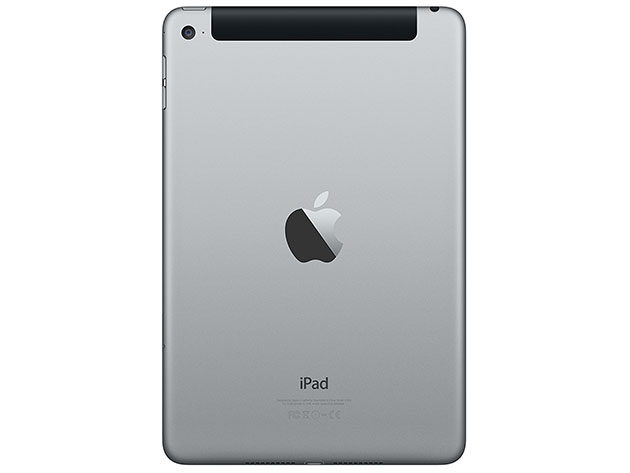 Apple Mini 4 7.9" 64GB - Space Gray (Certified Refurbished: Wi-Fi + 4G)