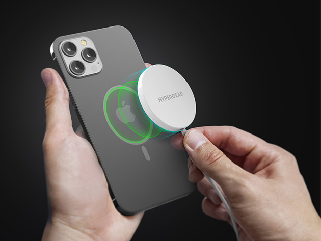 HyperGear Universal Magnetic 15W Wireless Fast Charger 