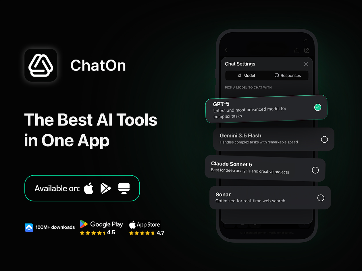 ChatOn Multi-AI Assistant Premium Plan (3 Year Subscription)