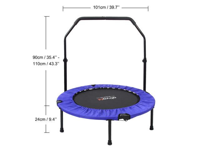 Ativafit® 40" Foldable Trampoline (Blue)