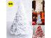 5 Foot Artificial Christmas Tree w/Stand  - White