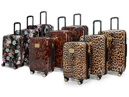 Essence 3 Piece Expandable Luggage Set Winter Flowers 