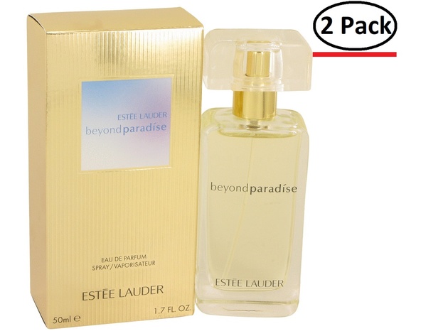 Beyond Paradise by Estee Lauder Eau De Parfum Spray 1.7 oz for Women (Package of 2)