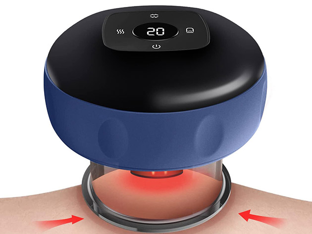Gua Sha Massage Tool with 12 Level Temperature and Suction