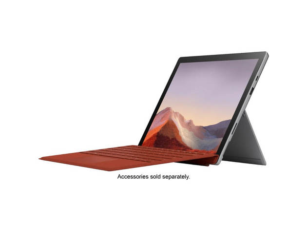 Microsoft VDH00001 12.3 inch Surface Pro 7 I3, 4GB, 128GB SSD, Windows 10 - Platinum