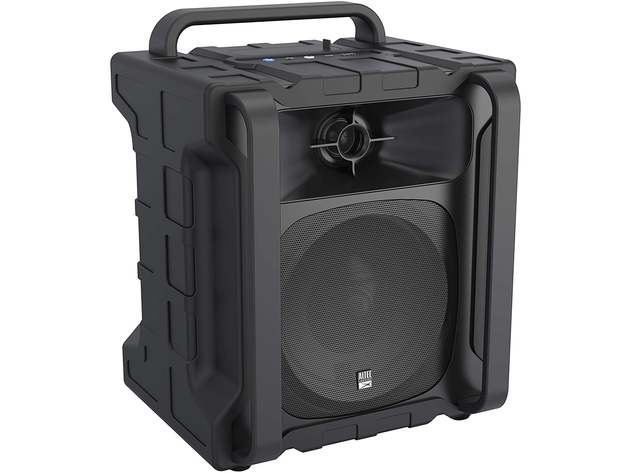 Altec Lansing Sonic Boom 2 Waterproof/Floatable Bluetooth Speaker, Portable, IP67, IMT804N, Black