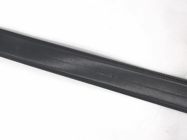 Kenneth Cole Reaction Men's Exact Fit Harness Dress Buckle Belt Black Size Medium