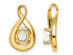 4/5 carat (ctw) Lab-Created Opal Pendant Necklace in 14K Yellow Gold Sterling with Chain