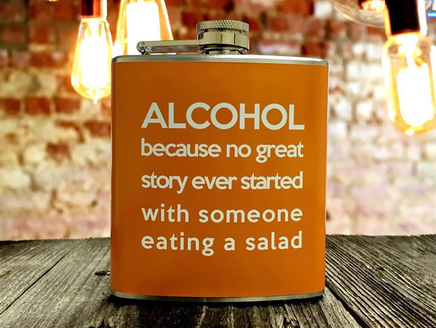 Liquid Courage Flask