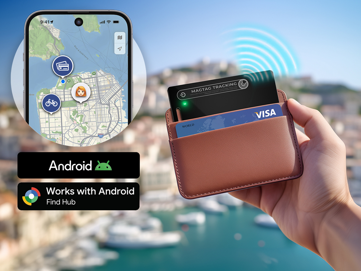 MagTag Ultra Slim Tracker Card for Android