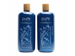 Curly Hair Shampoo and Conditioner Set. Increase Hydration & Gloss. Repairs & Strengthens Hair for Smooth, Bouncy Curls. Sulfate & Paraben Free