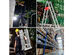 Costway 12.5' 12-Step Multi Purpose Step Platform Aluminum Folding Scaffold Ladder 330LB