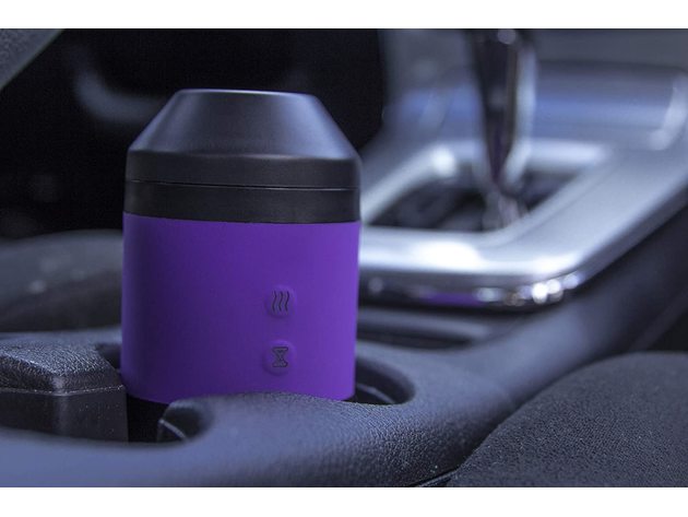 ZAQ Tour Essential Oil 60 ML Litemist Aromatherapy Travel Car Diffuser, Purple